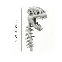 Dinosaur Skeleton Hat with Spine Soft Dinosaur Skeleton Hat Oversized Headwear for Cosplayers, Partygoers, Cosplay