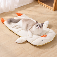 Quilted Pet Sleeping Mat Dog Bed, Washable Dog Mat for Car Boot, Breathable Fabric Dog Bed Mattress, Scratch & Chew Resistant Cat Bed