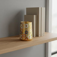 Brass Pen Holder Smooth Edges Metal Pencil Holder Easy to Clean Decorative Metal container for Calligraphers, Handwriting
