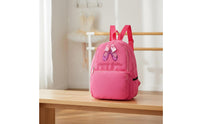 Lightweight Sequin Dance Bag Large Capacity Ballet Backpack Adjustable Padded Straps Girls Ballet Backpack Wear-Resistant Nylon for Young Dancers, Kids, Toddlers, School, Travel