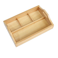 Educational Tray with Dividers Divided for Preschool, Homeschool, Preschoolers
