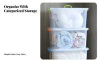 Clear Lidded Container adaptable Clear Lidded container Grooved Lid for Dorm Room