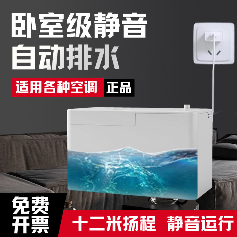 Automatic Condensate Drain Pump for Split Air Conditioners, 1-2 HP, Quiet, US Plug