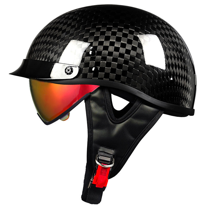 M / 12K Glossy Red Lens