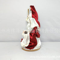 马槽组合摆件圣家庭家居工艺品装饰宗教人物装饰品旋转小马陶瓷