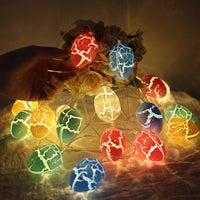 LED Easter Eggs Lights Battery Operated Easter Decorations Themed Fairy Lights for Indoor Outdoor Spring Decorations Window Tree Party