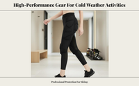 Foam padded ski shorts, lightweight