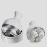 Wet and Dry Use Electric Scalp Massager Waterproof Handheld Head Massager Water Resistant Relaxation Device Portable Design for Shower, Bathroom, Travel, Office