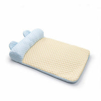 Pet Cooling Bed with Headrest Padded Washable Pet Mat Long-Lasting for Pets