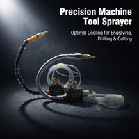 Mist Coolant Lubrication Spray System, Metal Cutting Spray Nozzle, Machine Tool  #variant:Metal Tube Spray