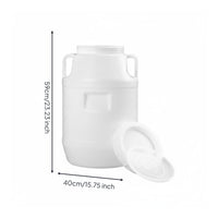 Multipurpose Fermentation Barrel with Lid Multi-Purpose Food Grade Storage Drum Air Tight Seal Food Grade Water Container High-Density Polyethylene