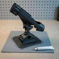 Rod Holder Mounting Base Compact Fishing Rod Holder Base Quick Hardware for Anglers