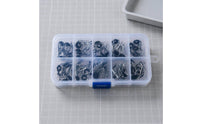 50 Pieces Sea Rod Top Guide Fishing Rod Tip Top Low-Friction Fishing Pole Eyelet Repair Kit for Anglers