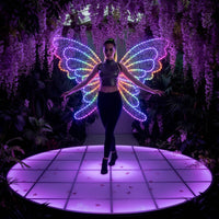 Butterfly Wing Light-up Costume Wing Accessory for Cosplayers, Dancers, Stage Performances, Dance