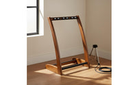 Solid Wood Multi Guitar Rack Hardwood Multi Guitar Stand Stable Space Saving for Music Room
