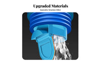 Leak-Proof Toilet Backflow Preventer Long-Lasting Universal Toilet Sealing Seal Easy Installation Drain Backflow Preventer for Homeowners, DIY Enthusiasts, Property Managers