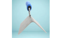 Rust-Proof Stainless Steel Corner Trowel Thickened Blade 90 Degree Corner Trowel Creates Even Finish 90 Degree Plastering Tool Long-Lasting Construction for Plasterers, Masons, DIY Enthusiasts, Home Improvement
