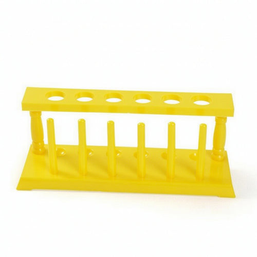 Test Tube Rack with 6 Holes Lightweight Plastic Test Tube Rack Easy to Clean
