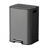 Removable Liner Trash Can Hands Stainless Steel Trash Can Inner Bucket Household Storage for Office