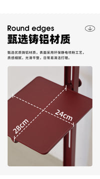 意式极简沙发边几家用轻奢高级感移动小茶几中古ins可升降床头柜