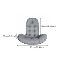 Outdoor Hanging Chair Cushion Anti-Pilling Hanging Chair Cushion Button Tufted