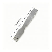 Pricking Iron Flat Pricking Iron Hole Puncher Tapered for Leathercraft, Artisans