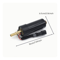 Inline Fuel Pump Cylindrical Fuel Pump with Wiring Harness Replacement for Mechanics