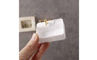 1:12 Scale Miniature Bathroom Sink Compact Dollhouse Sink Sturdy Furniture Farmhouse-Style for DIY Hobbyists