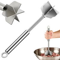 304 Stainless Steel Meat Chopper and Potato Masher