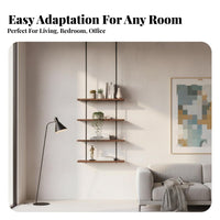 Ceiling-Suspended Single storage-areaSaving unobstructed Shelving single-tier Modern & fashion
