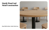 Cafe Booth and Table Combo Business Grade Restaurant Furniture Modern Design Sturdy Construction for Tea House, Bakery, Eatery