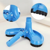 Curved Pool Vacuum Head Manual Pool Vacuum Brush Head Safe for Swimming Pools