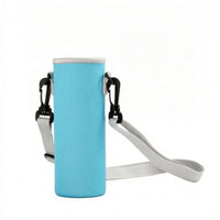 Bottle Carrier Adjustable Shoulder Strap Thermal Insulation Sleeve for Cycling