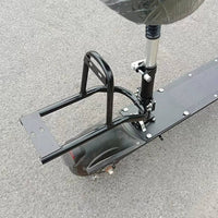 Waterproof Scooter Basket Mounting Bracket Stable Design Electric Scooter Rear Rack Easy Installation Vehicle Accessory for Commuters