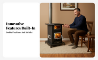 Dual Fuel Portable, Stainless Steel, for Outdoor Use