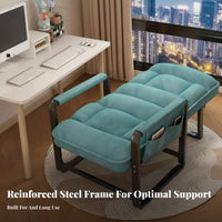Flower rear Armchair Ergonomic Design transformable Chaise Recliner for Homeowners