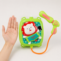 Water Gun with Backpack Tank, Large Water Gun for 4-6 Years Old, 30x25x5.5cm Backpack for Summer and Garden