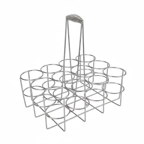 Foldable Beer Rack Portable Beer Display Rack Carry Handle for Party, Bartenders