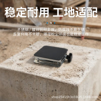 跨境直供水平仪剪式升降台手动调节无级升降不锈钢升降台防滑耐用