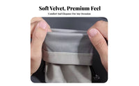 Thickened Design Flannel Drawstring Pouch Lightweight Velvet Power Bank Bag Compact for Travelers, Students, Daily Commute, Office, Backpack