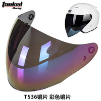 Tanked Racing T536 Helmet Visor Replacement for Half Helmets