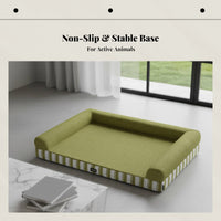 Dog Bed, Four Seasons Removable Sofa, Semi-Enclosed Pet Sleeping Mat for Large Dogs