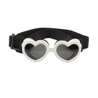 Heart-Shaped Pet Sunglasses Cute Heart-Shaped Dog Sunglasses Easy to Carry
