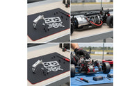 Motor Cooling Fin Bracket Aluminum Motor Mount with Fan Bracket Lightweight for Hobbyists