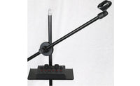 Mic Stand Pole Vocal Microphones Pole Stable Alloy Construction Adjustable Mic Arm for Stage, Live Broadcasting