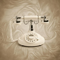 Audio Guestbook Phone Easy to Use Antique Desk Phone Decorative for Hotel