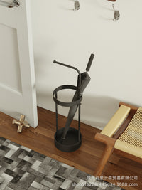 Iron Umbrella and Cane Stand with European Style