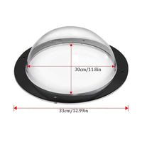 Transparent Pet Window Cover Easy to Clear Pet Window Dome Space Saving for Dogs