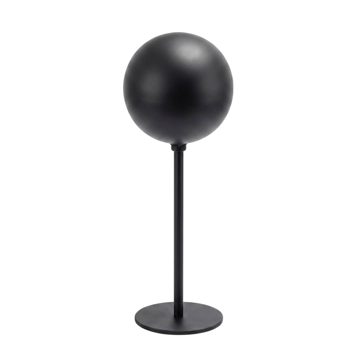 Helmet Display Rack Spherical Top Freestanding Helmet Holder Stand Matte Finish for Tabletop