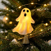 Halloween USB Ghost Night Light with Spring Design for Festive Decor